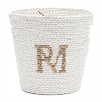 Riviera Maison RM Monogram Basket XS