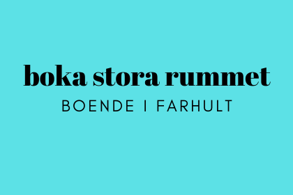 Boka det större rummet för övernattning i Farhult, Höganäs