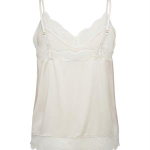 Mos Mosh Ditte Silk Lace Singlet, Ecru