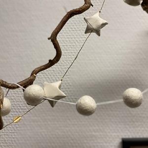 Snöbollsgirlang tovad Afroart
