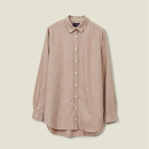 Lexington Isa lt Flannel Shirt, Light Brown Melange