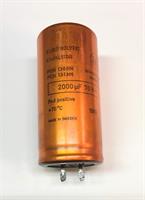 Kondensator brukt, 2000uF 70v