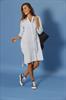 Blue Madelyn Shirt Dress, Shades of Blue