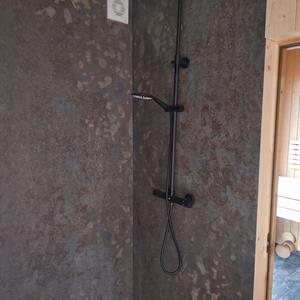 Sauna brakke 3,5 x 6 meter . 