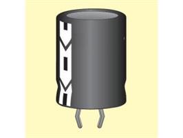 3300μF 80V DC El.kondensator, 36 (Dia.) x 27mm