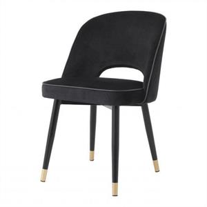 Eichholtz Dining Chair Cliff Black,  Set of 2