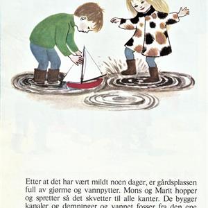 Lek med Mons og Marit fra vår til vinter, 1990