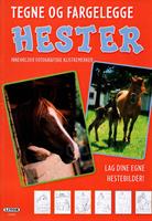 Tegne og fargelegge hester