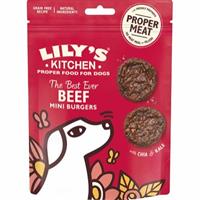 Lilys Kitchen, The Best Ever Beef Mini Burgers 70g