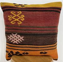 Anatolian kilim cushion cover 45 x 45