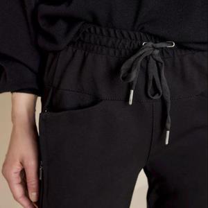 Summum Woman Trousers Sporty Punto Milano, Black