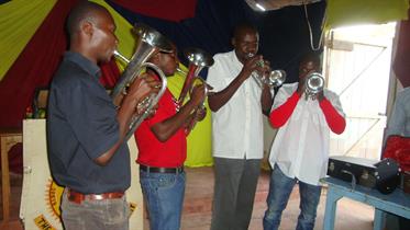 New instruments for Makutano Band