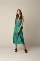 Summum Woman Dress Cotton, Tropical Green