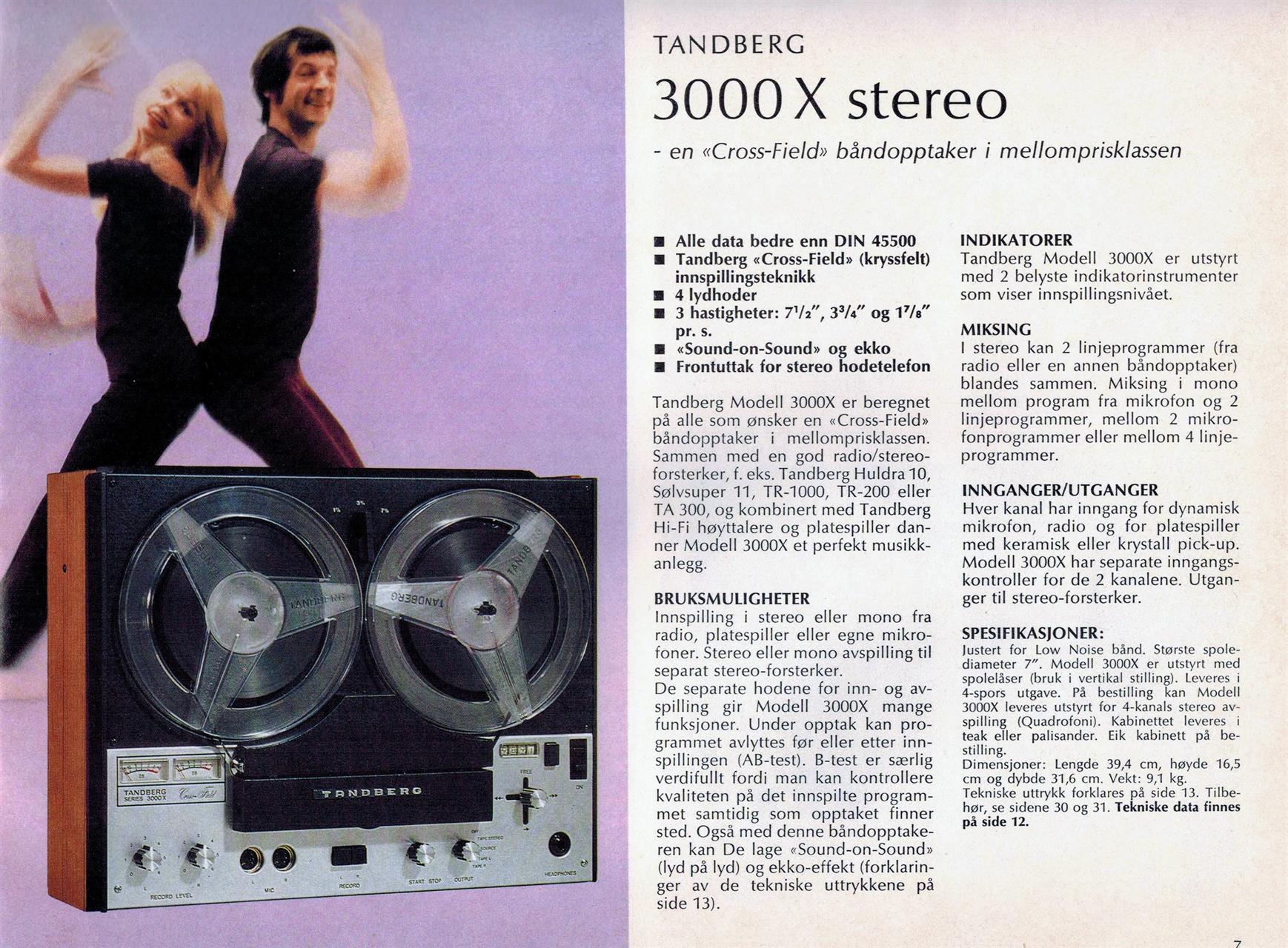 3000x - Tandberg