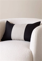 Zelected By Houze Pillowcase Lola Black Linen