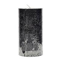 Riviera Maison Pillar Candle ECO Black 7 x 13 cm