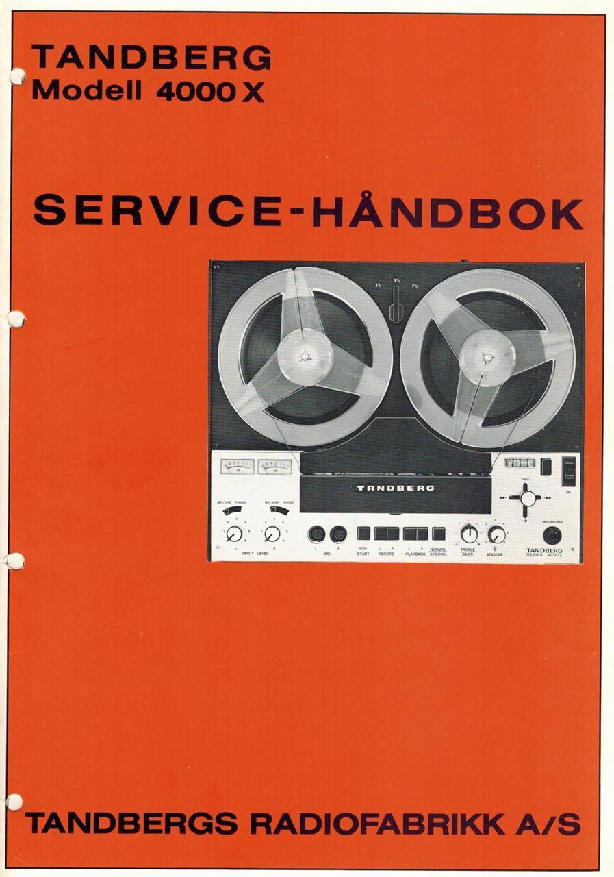 4000x service manual