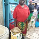 Grandma buying food