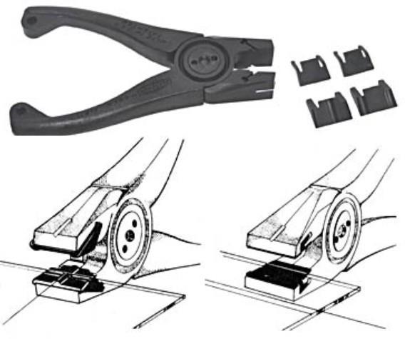 "WAFER CLEAVING PLIERS, 6"" EA"