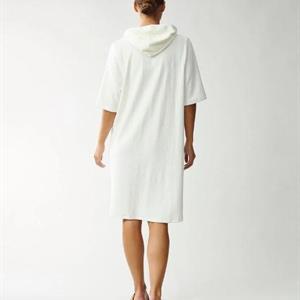 Lexington Petra Organic Cotton Terry Dress, Offwhite
