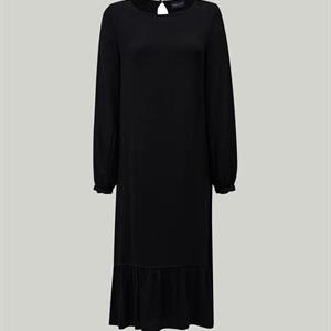 Lexington Kinsley Viscose Crepe Dress, Black