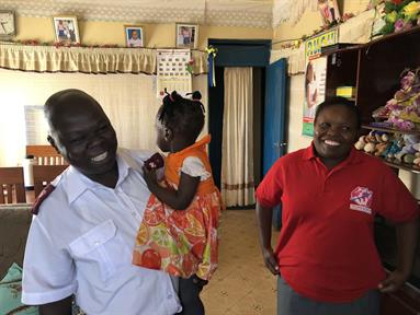 Corps officers Lt Peter & Beatrice Asiema