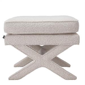 Eichholtz Ottoman Cordoba, Boucle Cream