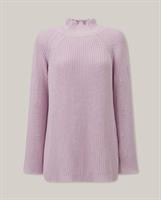 Lexington Elisabeth Organic Cotton Mock Neck Sweater, Lavender
