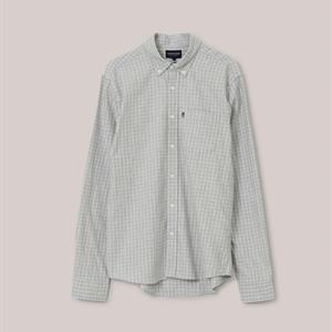 Lexington Peter Light Flannel Shirt, Gray/White Check