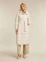 Beaumont Zahra Long Coat, White Pepper