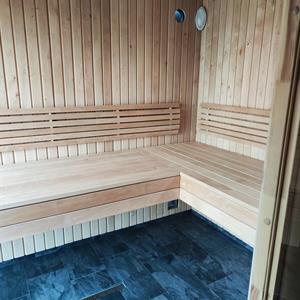 Sauna brakke 3,5 x 6 meter . 
