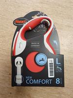 Flexikoppel Comfort Band Röd L 8m