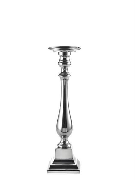 Lene Bjerre Cavendish candlestick silver 43 cm.