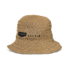 Day City Straw Bucket Hat, Amber