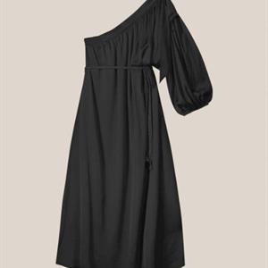 Summum Woman Dress Silky Touch, Black