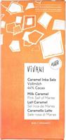 Suklaalevy Vivani caramel inka salt 80 g, luomu