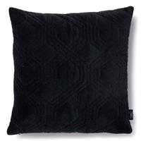 Classic Collection Geometric Cushion, Black