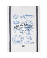 Lexington Seafood Cotton Twill Kitchen Towel