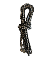 5m bånd svart/grå (medium)