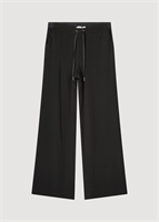 Summum Woman Wide-leg Trousers, Black