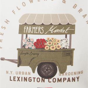 Lexington Lenox Recycled Cotton Canvas Shopper, Offwhite