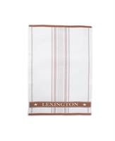 Lexington Striped Cotton Terry Logo Kitchen Towel