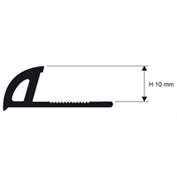 Kakellist pvc 10x2700mm vit 40-pack