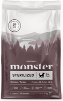 Monster Dog Orig. Sterilized chicken/turkey 2kg