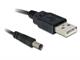 KABEL USB POWER > DC 5,5 X 2,1mm  HAN 1m 82197