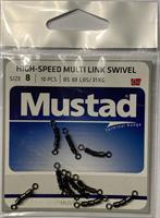 Mustad High-Speed Multi Link Swivel #8/31kg