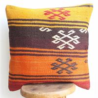 Anatolian kilim cushion cover 45 x 45