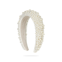 Day Pearly Hair Band, Whitecap Gray/Cream