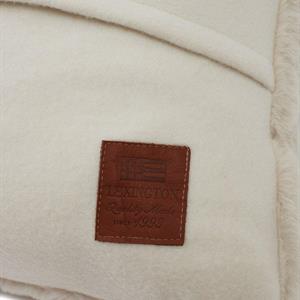 Lexington Faux Fur Pillow Cover, Off White