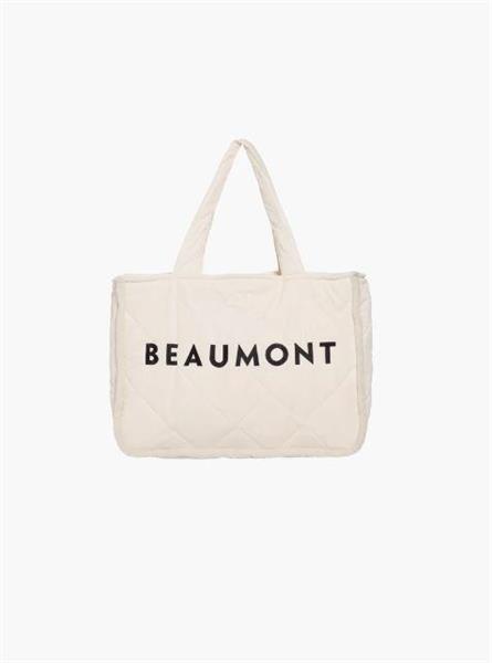 Beaumont Padded Bag with Teddy, Off White